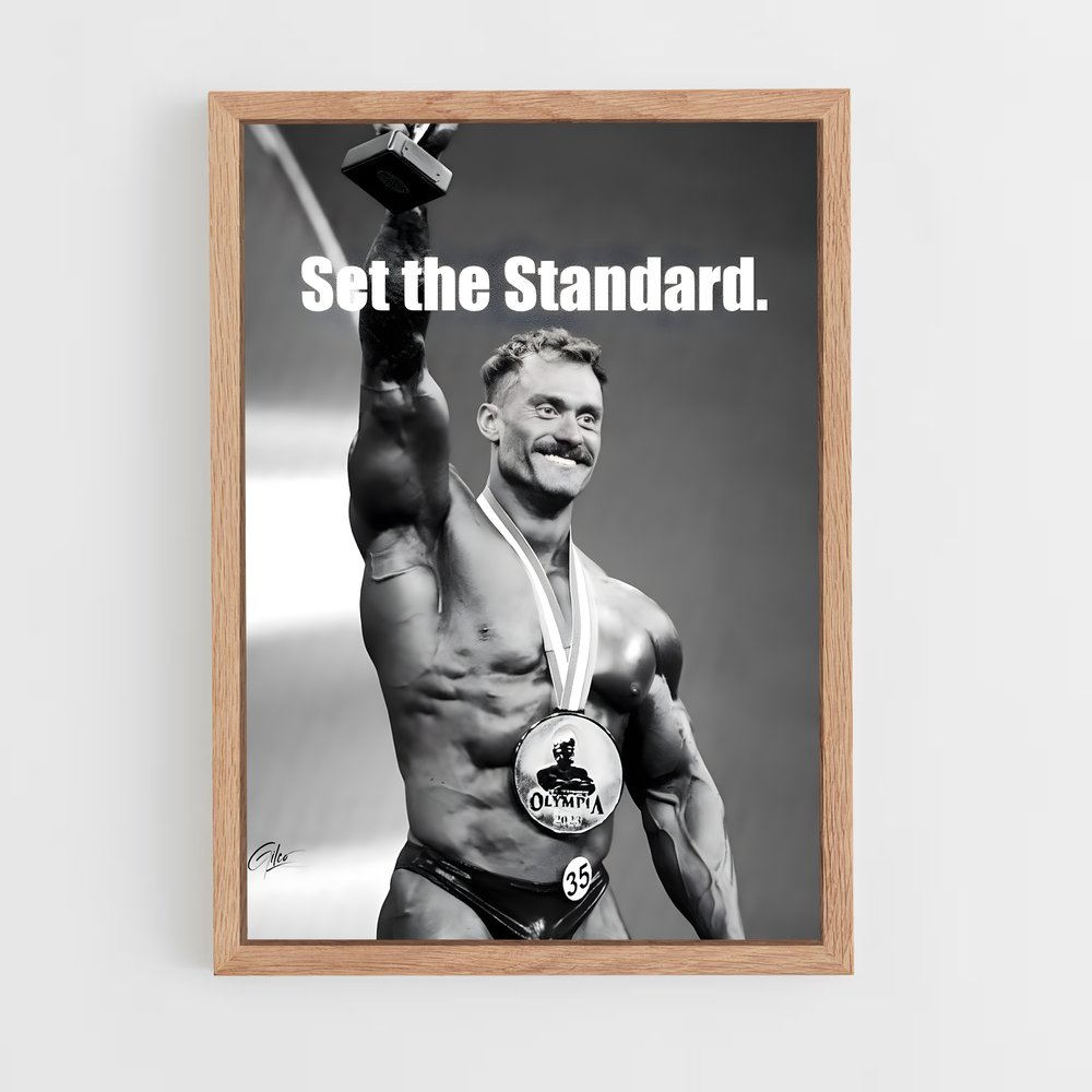 Poster Victorieux – affiche Compétitions de gymnastique (vue 4)